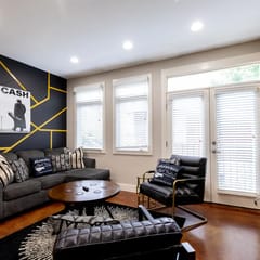Johnny Cash Themed Condo | Walk to Music Row & Vandy | Private Garage & Balcony