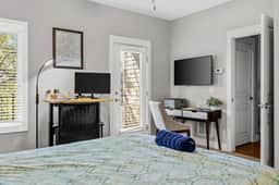 Spacious 3-Story West End Condo | Free Garage Parking | Dedicated Office | Walk to Vanderbilt