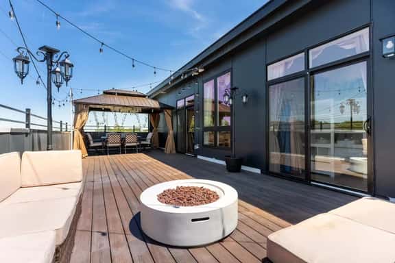 The Avery Penthouse: Two Private Rooftops, City Views, Sleeps 10 - Image 1