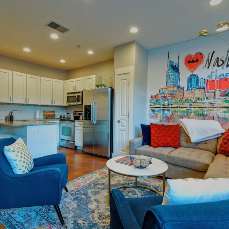 Spacious 3-Story West End Condo | Free Secured Parking | Dedicated Office | Walk to Vanderbilt